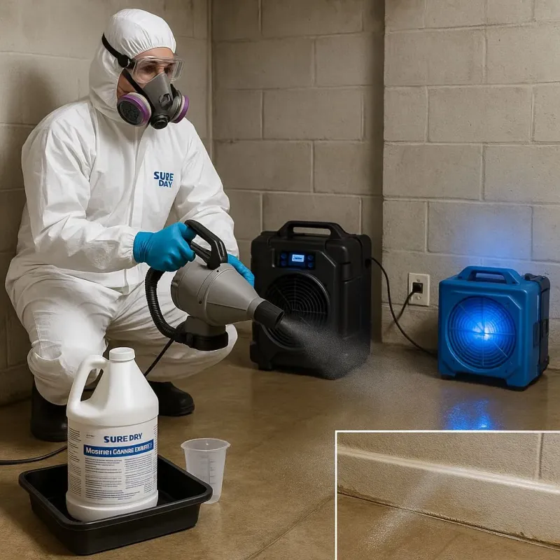 Sanitization and Odor Removal process in Dillsburg, PA